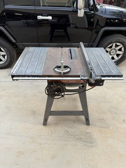 Craftsman 12 Inch Table Saw 220v With Original Manual 