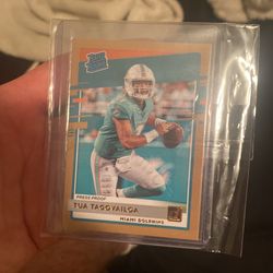 Tua Tagovailoa Rookie Bronze Donruss 