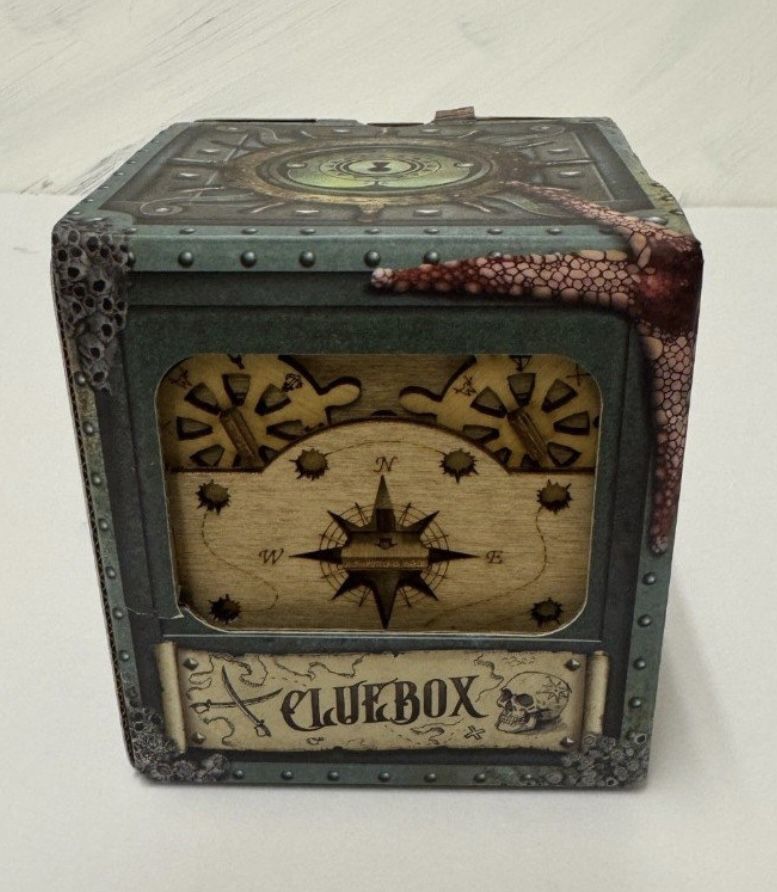 iDventure Cluebox Davey Jones Locker Escape Room Game/ Puzzle!