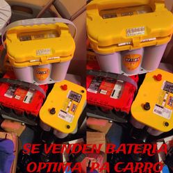 Batería Optima De Buena Calidad 