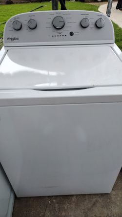 Whirlpool washer