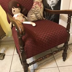 Antique Chair Was In Family Seens The 50’sor 60”