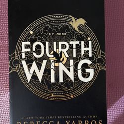 Fourth Wing Paperback Sprayed Edges