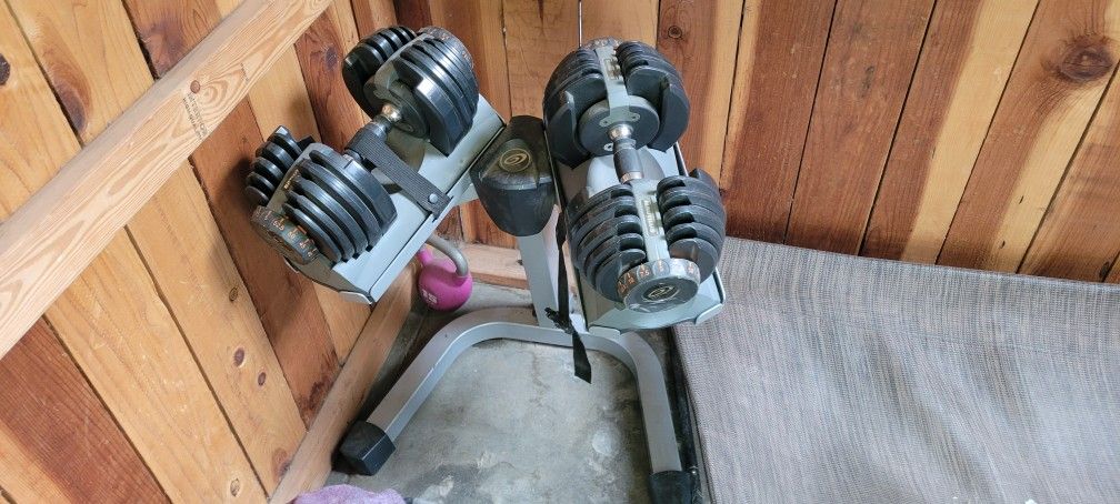 Adjustable Dumb Bells