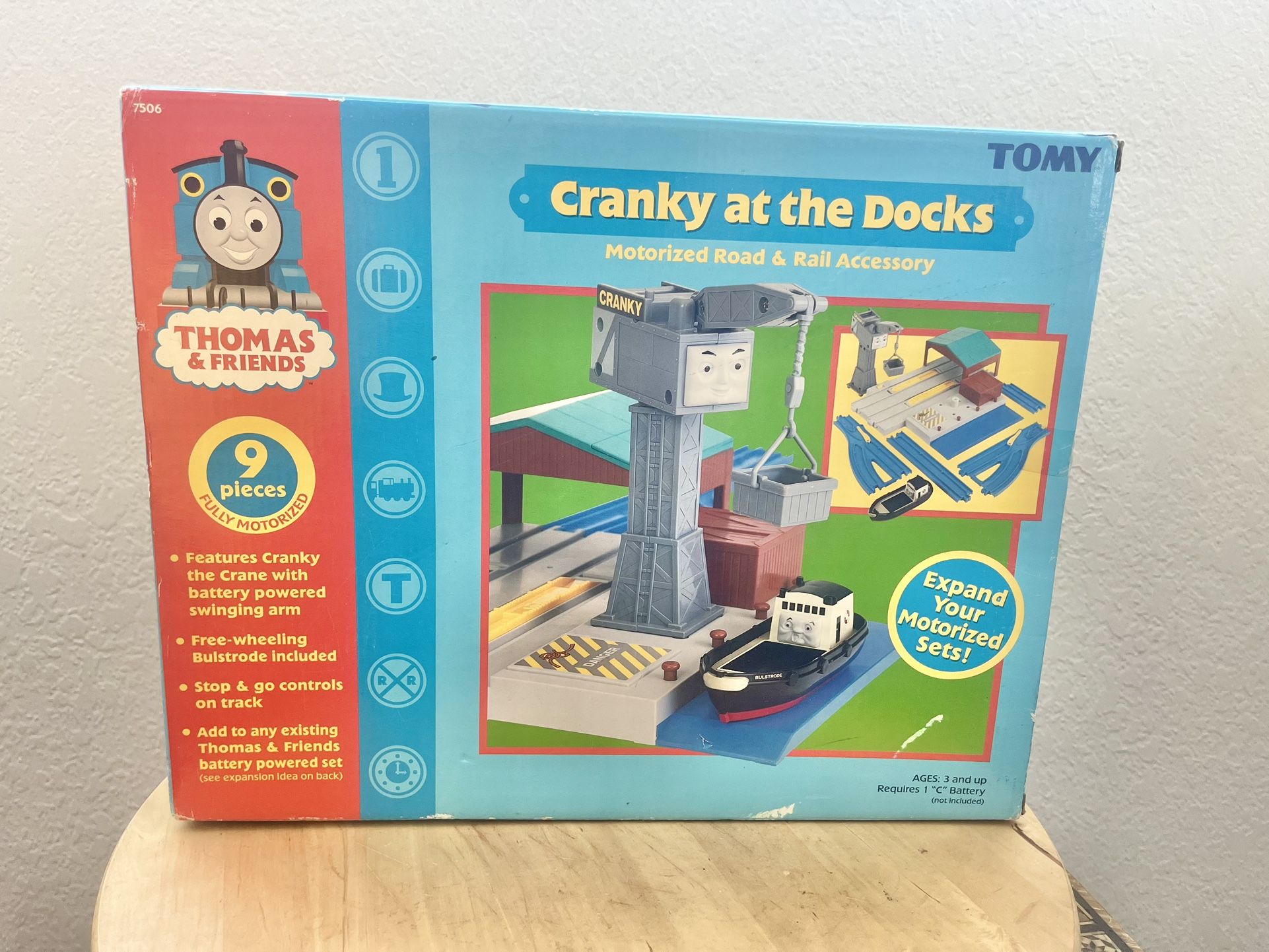 TOMY Thomas & Friends Cranky and Bulstrode at the Harbour