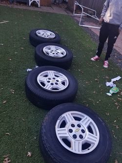 2008 Chevy rims all originals.