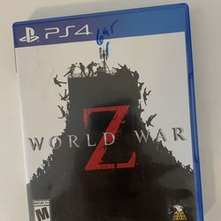 World War Z Ps4 (Chula Vista)