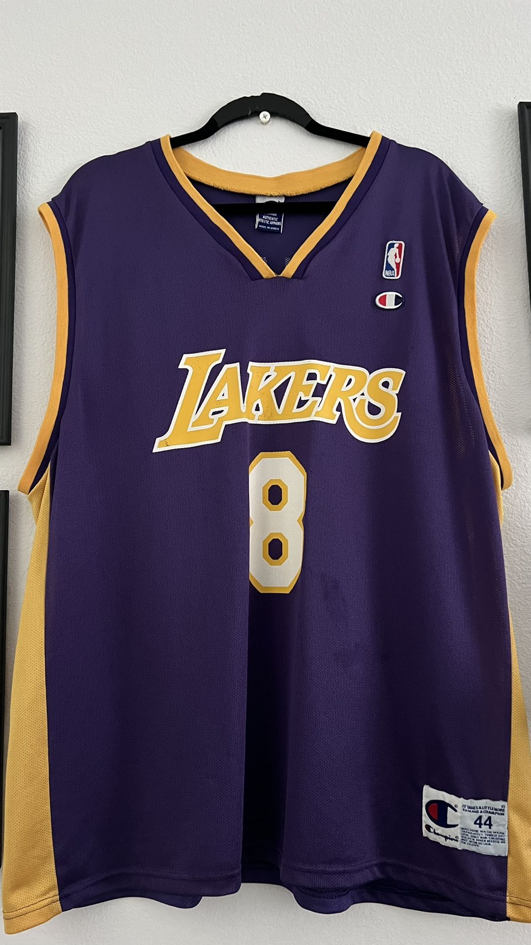 Champion Kobe Bryant #8 Jersey Size Large