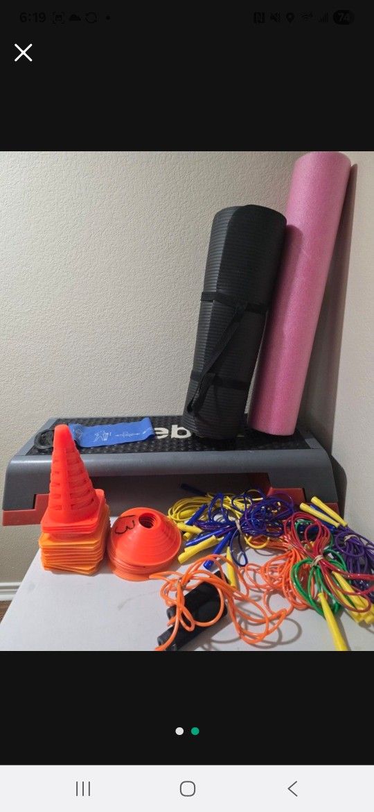 Exercise Equipment All For $50:Obo 