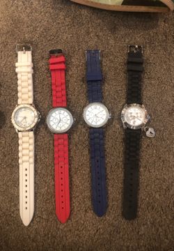 Silicone Rubber Gel Wrist Watches