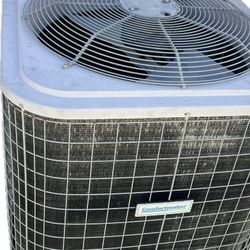Working Ac Handler, Condenser With Freon Contained, Duct Housing