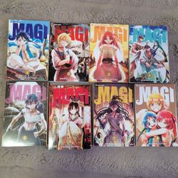 Magi Volumes 1-8