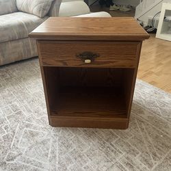 Wood End Cabinet/dresser
