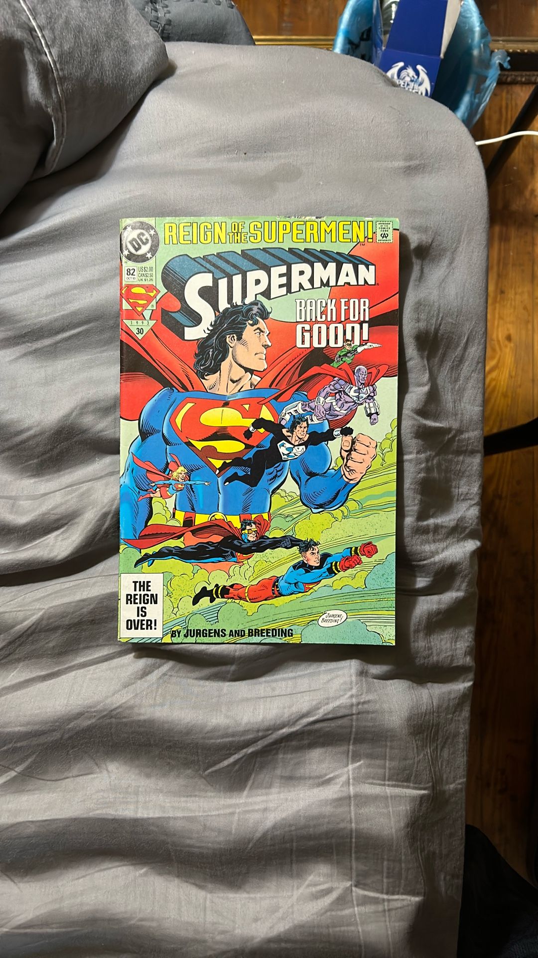 Collectible Superman Comic Book
