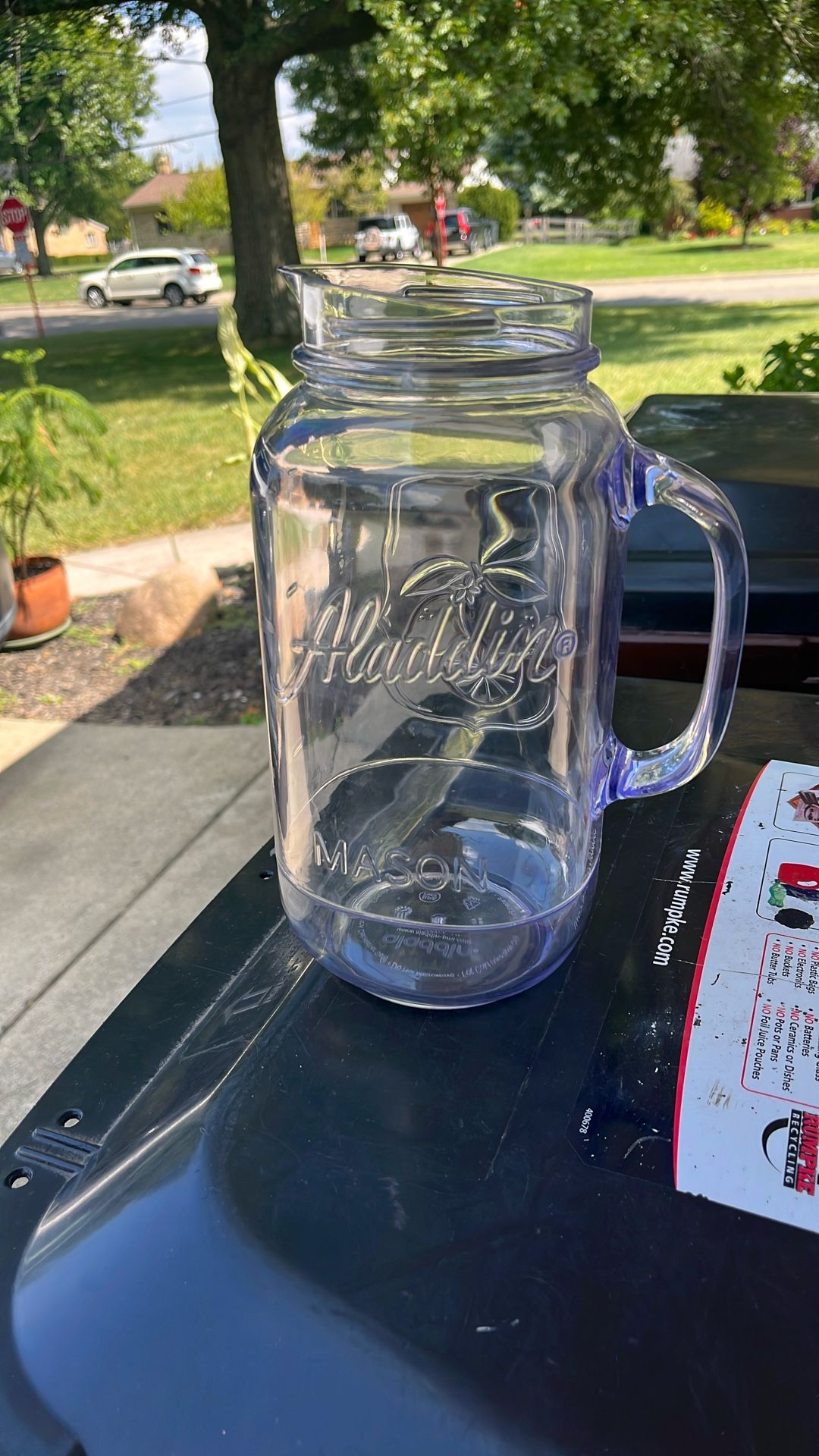 Aladdin plastic 2 quart pitcher