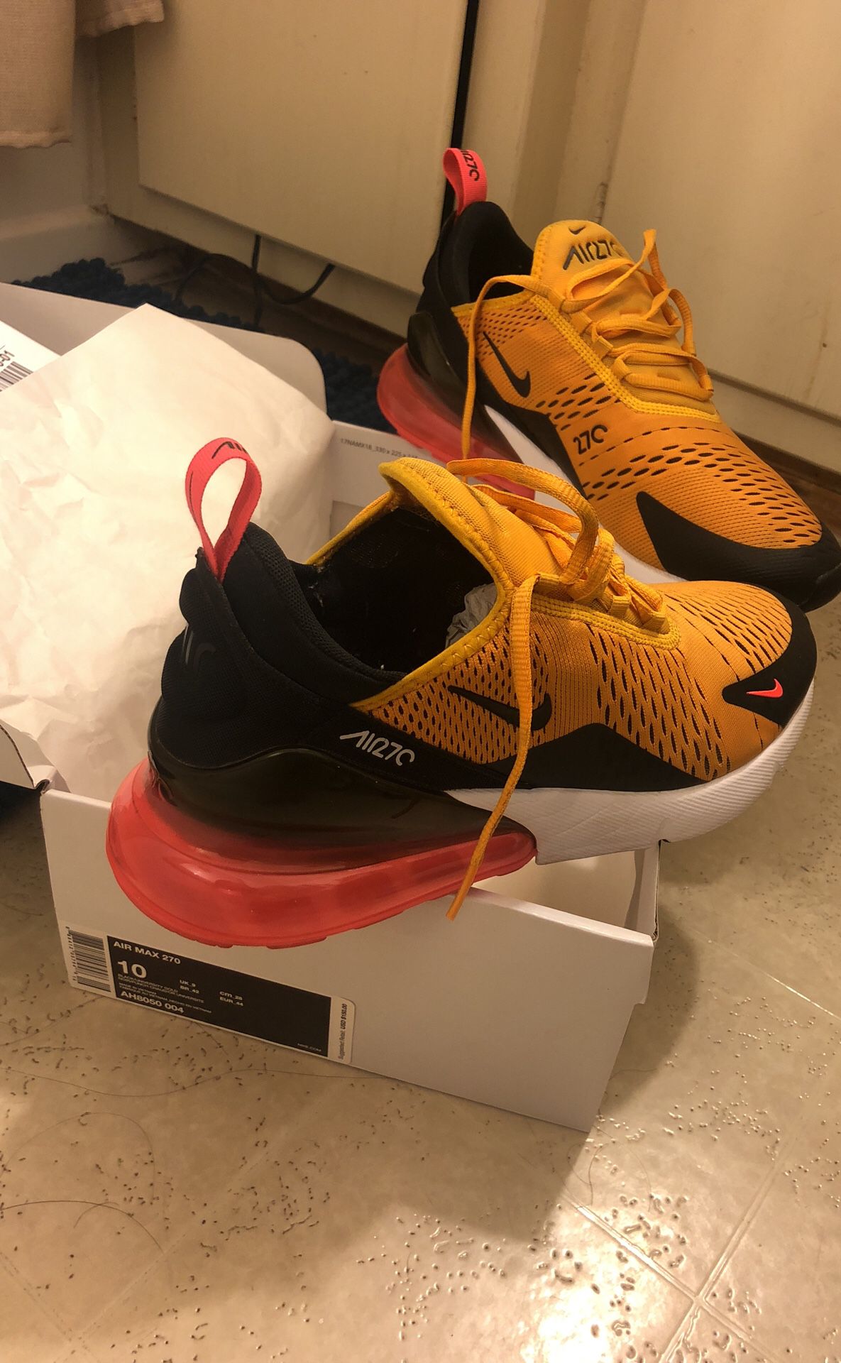 Nike air max 270 tiger 10 for Arcadia, CA - OfferUp