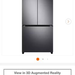 Samsung French Door Smart Refrigerator in Stainless Steel, Counter Depth