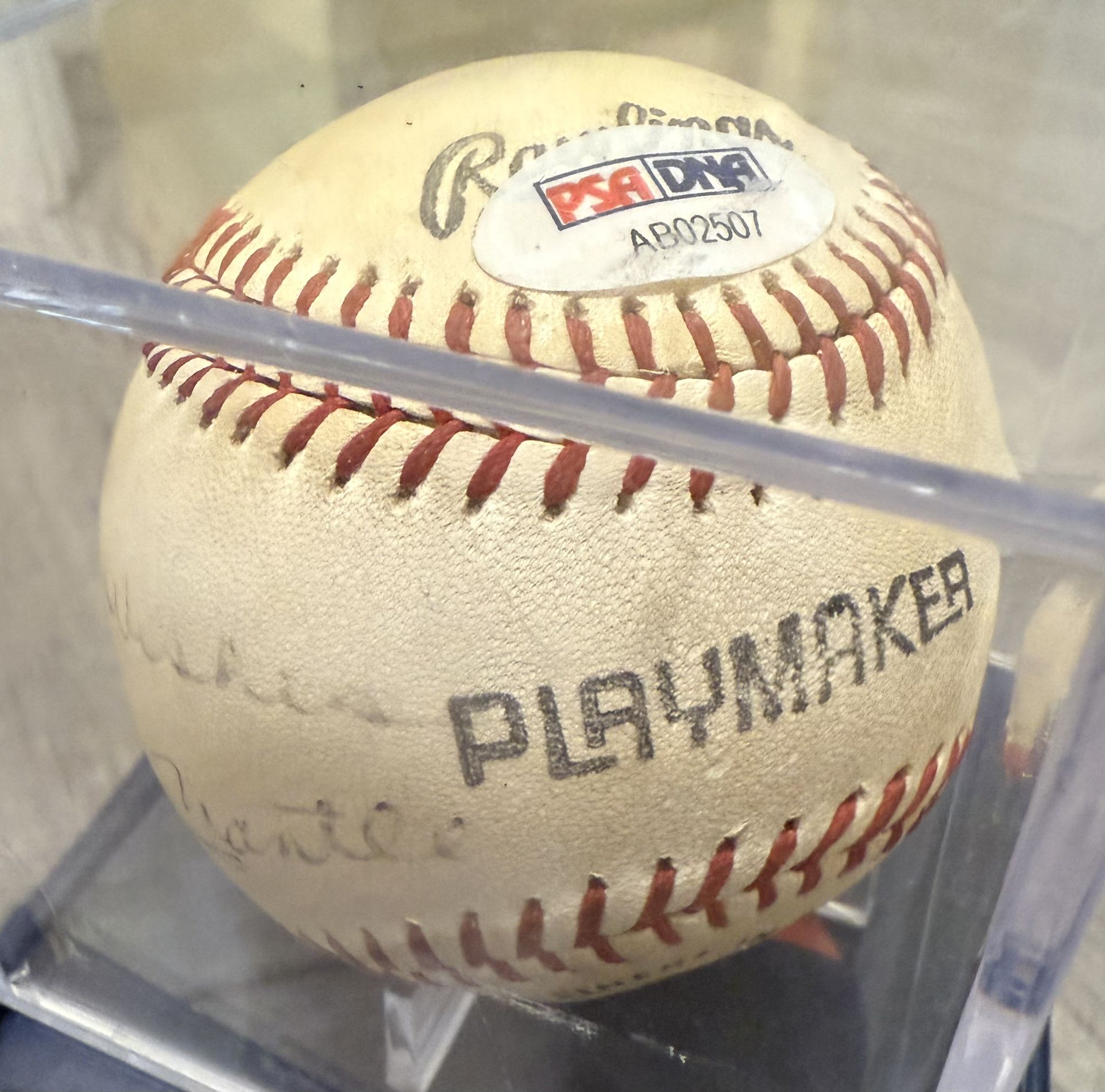 Mickey Mantle Autographed Ball 