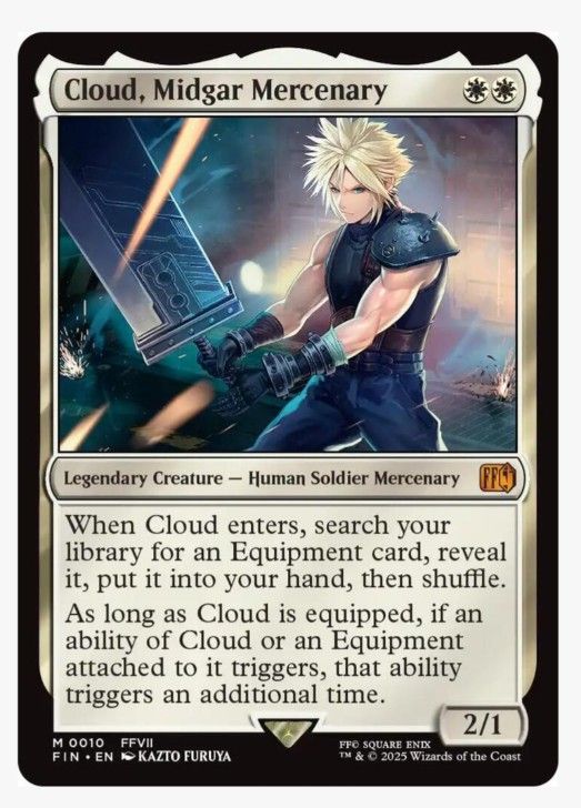 Mtg Cloud, Midgar Merc x1