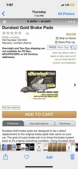 Brake pads