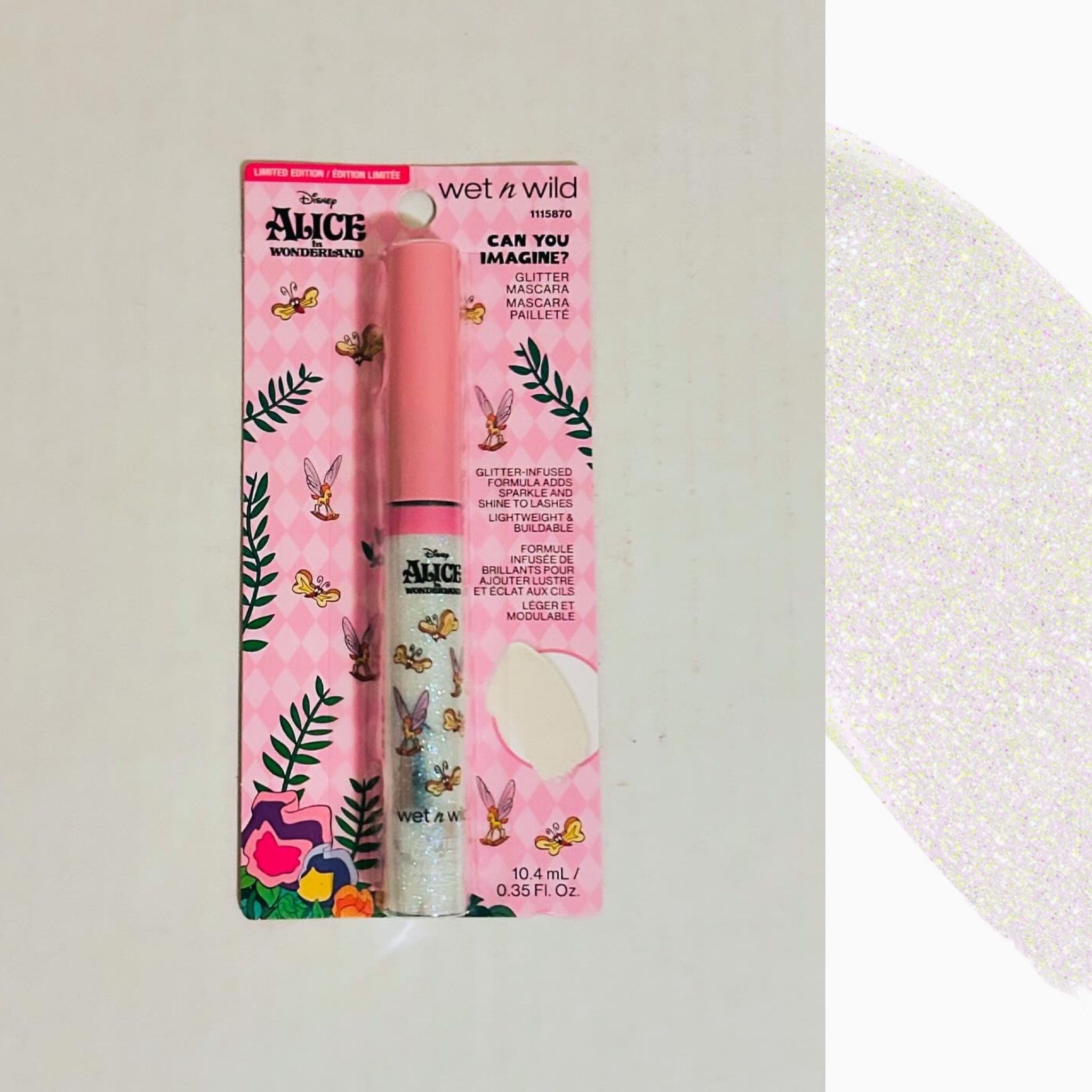 Wet n Wild X Alice In Wonderland Can You Imagine? Glitter Mascara