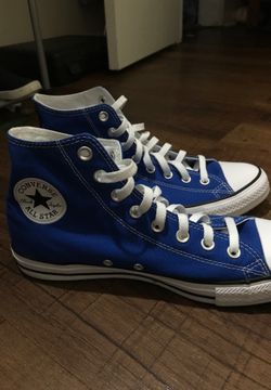 Blue converse