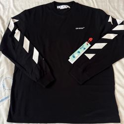 Off-White Long-Sleeve Tee