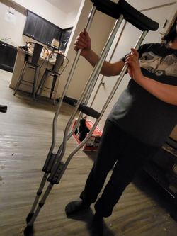 Medline Crutches NEW