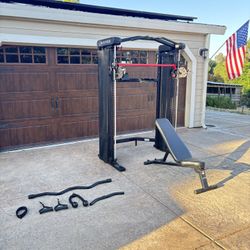 SF3 Smith Functional trainer home gym weight rack