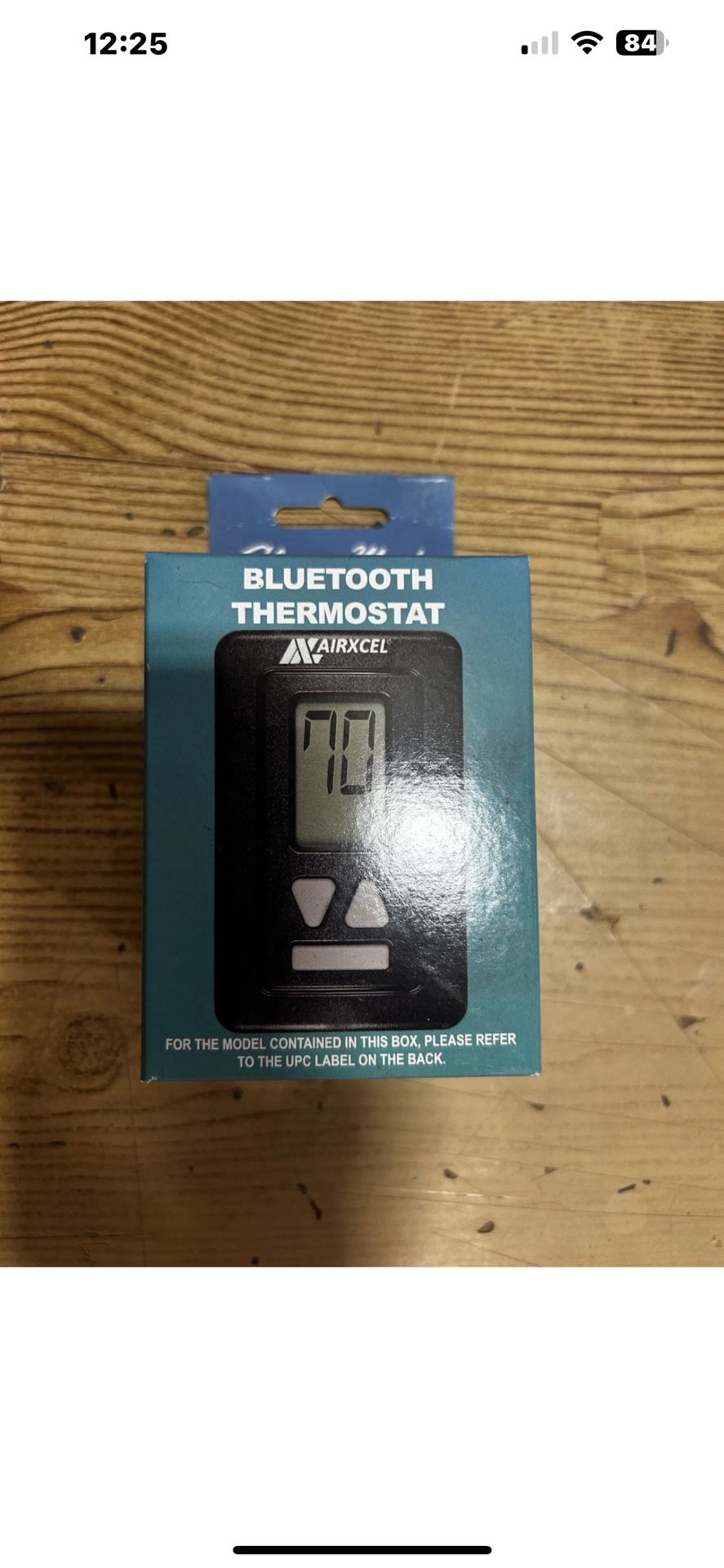 Coleman (part # (contact info removed)3) Bluetooth Thermostat, Black, Heat/Cool with Heat Pump