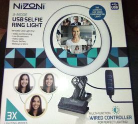 NEW SELFIE RING LIGHT.