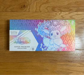 Pokemon Scarlet Violet Prismatic Evolutions Super Premium Collection New Sealed