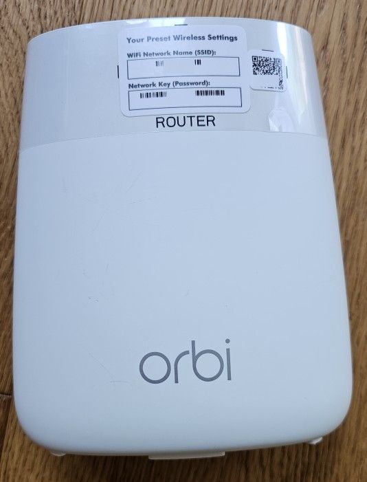 NETGEAR Orbi RBR20 Home Mesh WiFi Wireless Tri-band Router