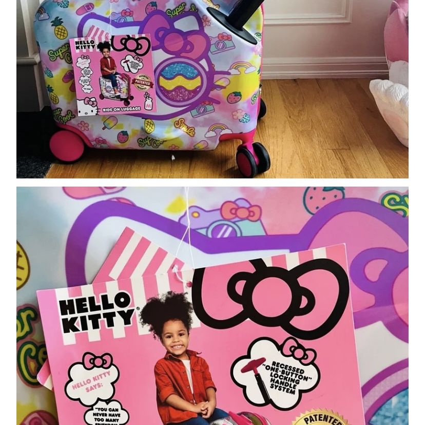 Hello Kitty Ride-on Luggage NWT