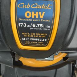 Cub Cadet Mower 