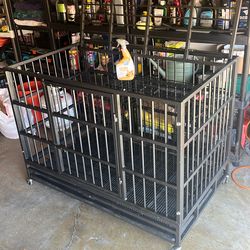 XL Dog Cage with Free Lg Cage