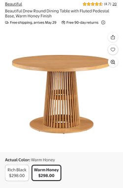 Beautiful by Drew Round Dining Table