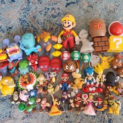 Sonic Mario And Pokemon Figue Lot