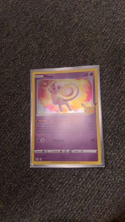 2021 Mew Holo #011/025 Pokémon card