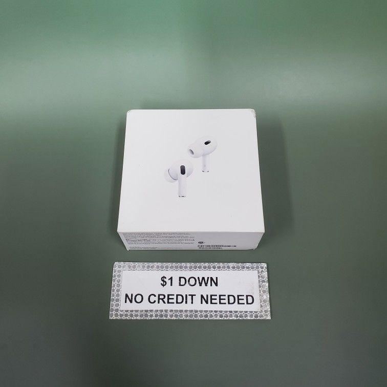 Apple AirPods Pro 2 Brand New - 5 Dollars Down No Credit Needed 