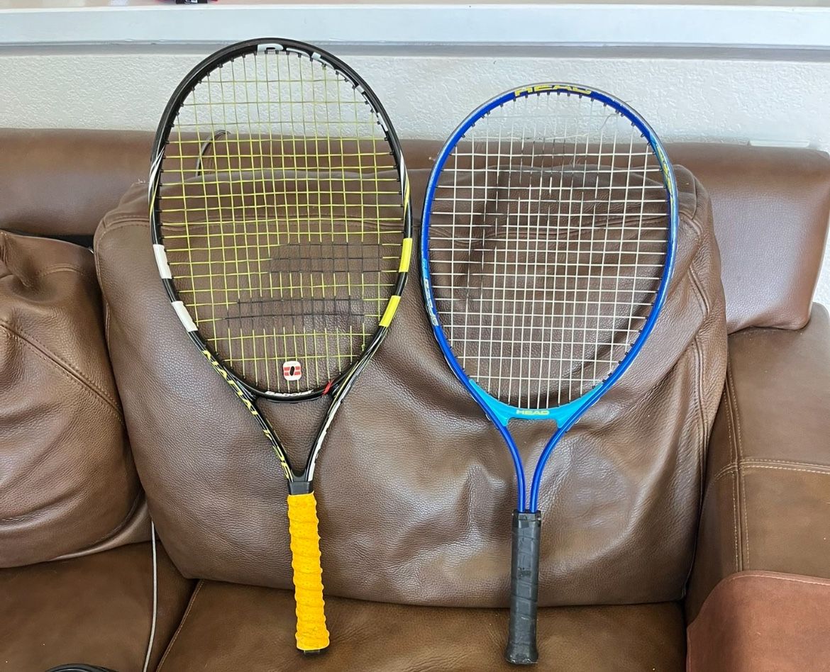 2 JR Tennis rackets