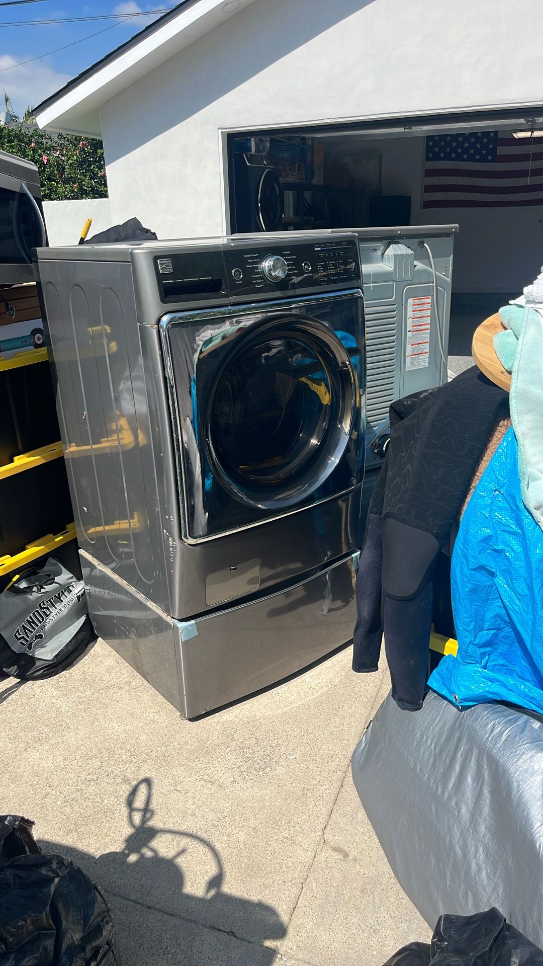 Kenmore elite washer and dryer