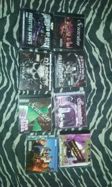 Cds dj screw Suc Screwston spm Lucky Luciano