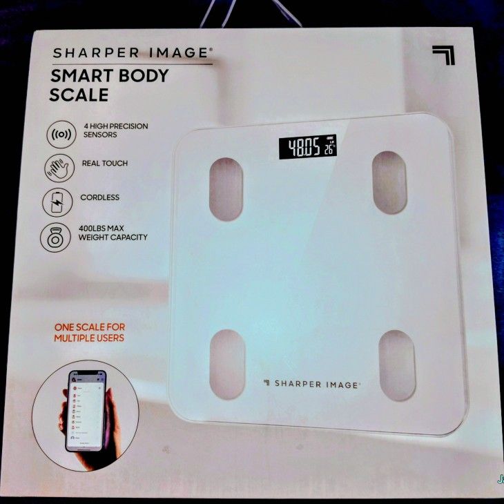 $15 SMART SCALE BY SHARPER IMAGE