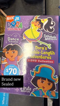 Dora the explorer dvd 3 pack new sealed
