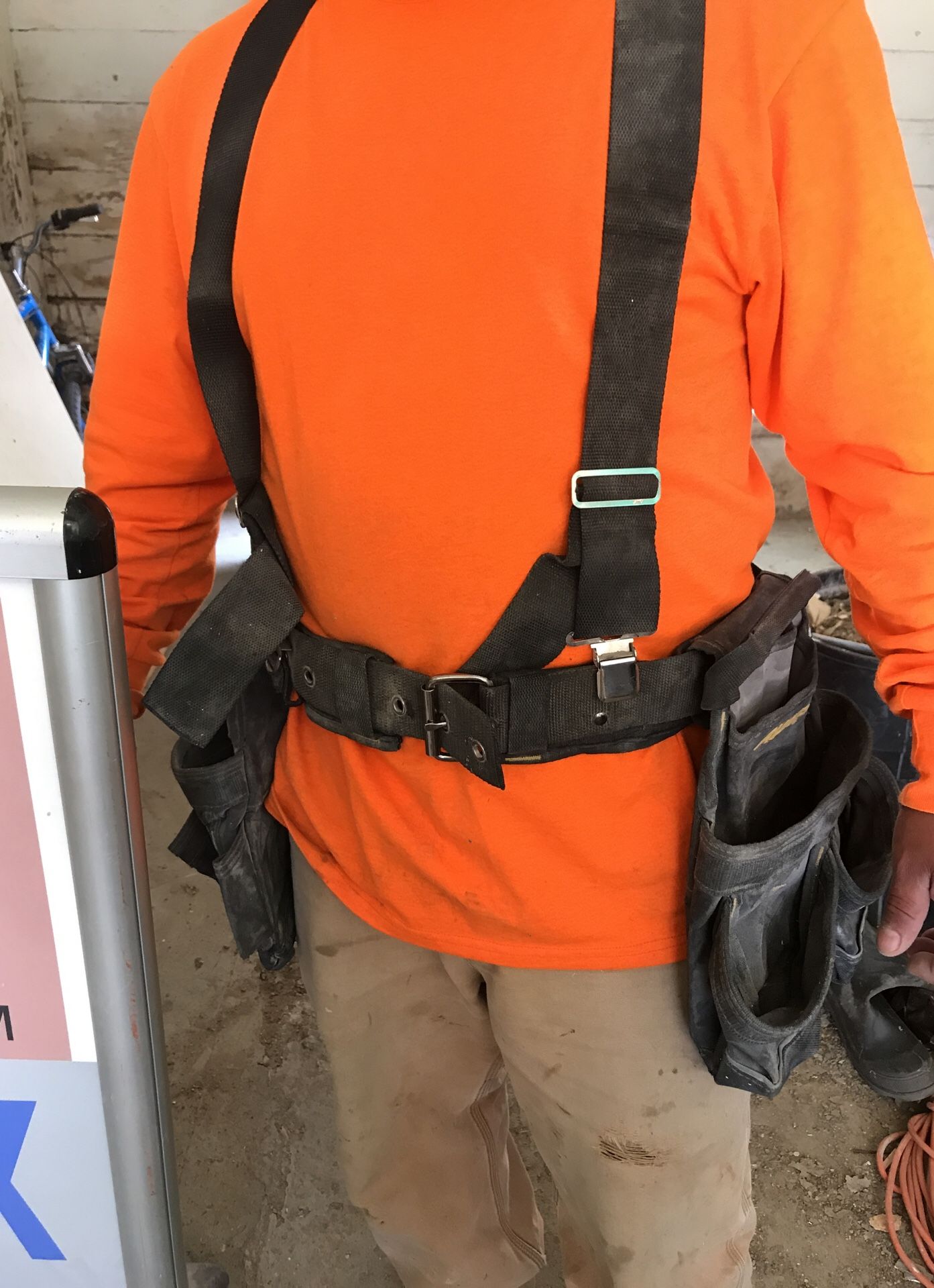 Bolsas para construcción carpintero .
