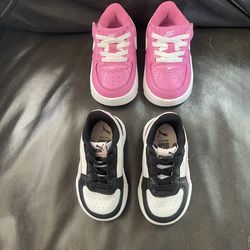 Pumas & nike toddler shoes