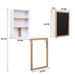 Trenor Floating Desk With Hutch Brand New! Way fair