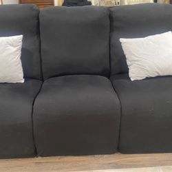 2 Reclining Sofas With Led Lights $475 For Both