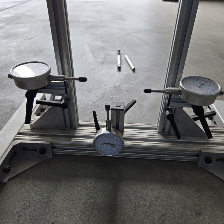 Custom Fabricated Wheel Truing Stand